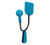 Voggenreiter Hi-Lo Vibra Vibraslap Percussion Rhythmus strumento per un suono chiaro e potente (27 x 13,5 cm, impugnatura ergonomica, martello metallico), blu/nero