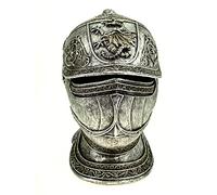 Vogler 816-0258 Grande Casco da cavaliere Salvadanaio Salvadanaio Cavaliere Medievale Multicolore