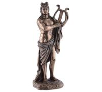 VOGLER Joh. Vogler GmbH Apollo, Dio greco del sole e della musica, con Lyra, bronzato