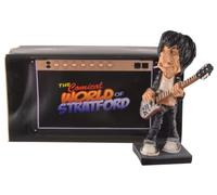 VOGLER Joh. Vogler GmbH Funny Life - Rockstar Ron, della più grande band del mondo, in pietra artificiale, dipinto a mano, collezione Warren Stratford