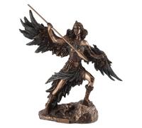 VOGLER Joh. Vogler GmbH Morrigan, regina fantasma, dea celtica della nascita, bronzata + lancia in piedi by Veronese