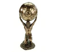 VOGLER Joh. Vogler GmbH - Statua in Titanio, Motivo: portatori del Mondo - Atlas - Bronzo