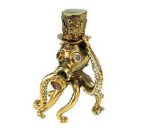 VOGLER Joh. Vogler GmbH Steampunk Polpo con maschera a gas Figura 17 cm Steam Punk Polpo Retro