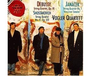 Vogler Quartet Debussy / Janacek / Shostakovich: String Quartets (CD)