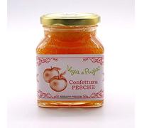 Voglia Di Puglia Confettura Extra Di Pesche Oltre 55% Di Frutta 340 gr 100% Made In Italy