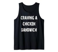 Voglia di un panino di pollo Canotta
