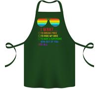 Voglia Rottura Gratis Ride My Bicicletta Divertente Lgbt Cotone Grembiule 100%