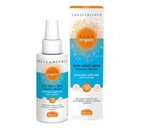 Helan, Vogliadisole Respect - Crema Solare 50+ Spray, Alta Protezione Solare 50+ contro Eritemi e Scottature, Crema Corpo Profumata Idratante Water Resistant con Vitamina E contro Raggi UVA/UVB 150 ml