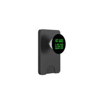 Voglio cambiare il mondo bisogno di trovare codice sorgente Coder Joke PopSockets PopWallet per MagSafe