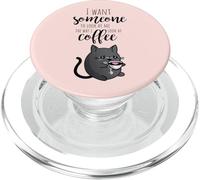 Voglio che qualcuno mi guardi nel modo in cui guardo il caffè PopSockets PopGrip per MagSafe