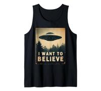 Voglio Credere Vintage UFO Classico Sogno Incontro Canotta