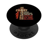 Voglio essere così pieno di Cristo Preghiera cristiana Faithcross PopSockets PopGrip Adesivo