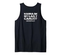 Voglio Essere Il Mio Cardio rispettosamente (sul Retro) Canotta