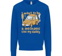 Voglio Essere un Meccanico Come Mio Papà Uomo Felpa Maglione
