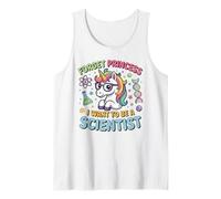 Voglio Essere Uno Scienziato Unicorn Girl Empowerment Canotta