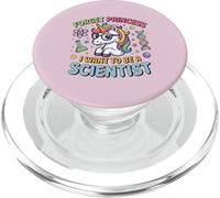 Voglio essere uno scienziato Unicorn Girl Empowerment PopSockets PopGrip per MagSafe