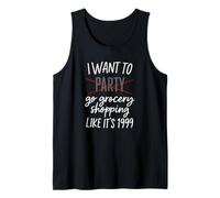 Voglio Fare la Spesa Come se Fosse 1999 Canotta