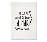 Voglio Già Fare Un Sonno Domani Asciugamano Da Cucina - Divertente