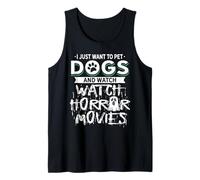 Voglio Solo accarezzare i Cani e Guardare Film Horror Canotta