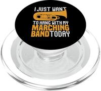 Voglio solo appendere con la mia banda musicale Tuba PopSockets PopGrip per MagSafe