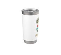 Voglio solo bere birra con il mio Malinois Bicchiere termico in acciaio inox doppia parete