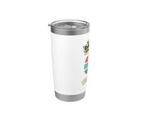 Voglio solo bere birra e con il mio Boston Terrier Bicchiere termico in acciaio inox doppia parete