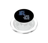 Voglio solo che tu cogiti PopSockets PopGrip per MagSafe