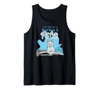 Voglio Solo Che tu legga Libri Kitty Cat Meow Cat Pet Animal Canotta
