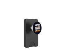 Voglio solo dipingere rocce e bere birra pittura rupestre PopSockets PopWallet per MagSafe