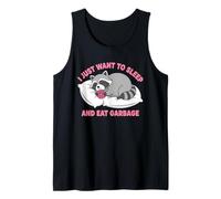 Voglio Solo Dormire e Mangiare Spazzatura Canotta