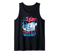 Voglio Solo Essere Un Mostro Marino Carino Balena Arte Canotta