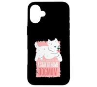 Voglio solo essere una mamma canina da casa - Funny Dog Mom Custodia per iPhone 16 Plus