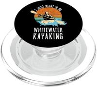 Voglio solo fare kayak Whitewater e uscire con il mio cane PopSockets PopGrip per MagSafe