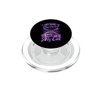 Voglio solo giocare a clarinetto e accarezzare il mio gatto PopSockets PopGrip per MagSafe