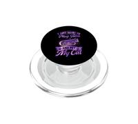 Voglio solo giocare a Tuba e Pet My Cat PopSockets PopGrip per MagSafe