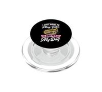 Voglio solo giocare a Tuba e Pet My Dog PopSockets PopGrip per MagSafe