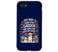 Voglio solo lavorare nel mio giardino e ritrovo con i miei cani Custodia per iPhone SE (2020) / 7/8