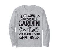 Voglio Solo Lavorare nel Mio Giardino E Stare con Il Mio Maglia a Manica