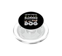 Voglio solo lavorare nel mio giardino e uscire con il mio cane PopSockets PopGrip per MagSafe