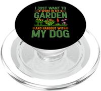 Voglio solo lavorare nel mio giardino e uscire con il mio cane PopSockets PopGrip per MagSafe