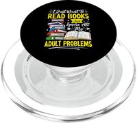 Voglio solo leggere libri e ignorare tutti i miei problemi degli adulti PopSockets PopGrip per MagSafe