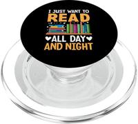 Voglio solo leggere tutto il giorno e la notte PopSockets PopGrip per MagSafe