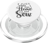 Voglio solo restare a casa e cucire PopSockets PopGrip per MagSafe