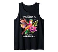 Voglio solo sedermi sul portico e guardare i colibrì Canotta