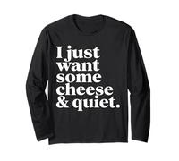 Voglio Solo Un po 'di Scacchi e Silenzio Maglia a Manica