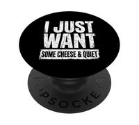 Voglio solo un po 'di scacchi e silenzio PopSockets PopGrip Adesivo