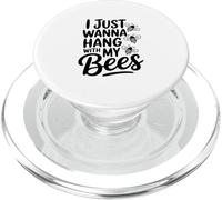 Voglio solo uscire con le mie api ronzando divertimento PopSockets PopGrip per MagSafe