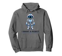 Voglio Un Robot umanoide Felpa con Cappuccio