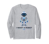 Voglio Un Robot umanoide Maglia a Manica