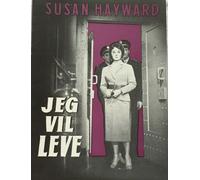 Voglio vivere Susan Hayward Simon Oakland 1958 Vintage Old Danish Movie Program